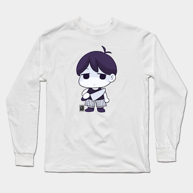 Omori Chibi Long Sleeve T-Shirt by MitsuDai